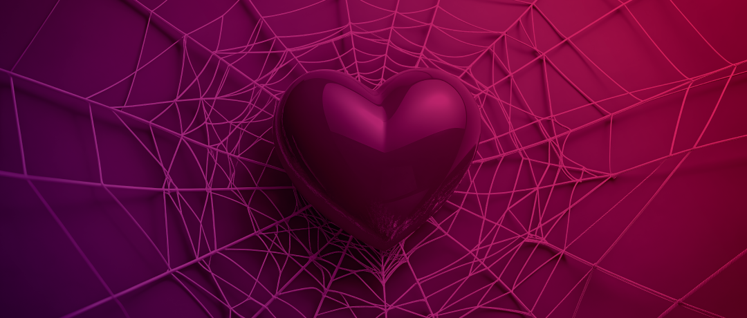 heart in web