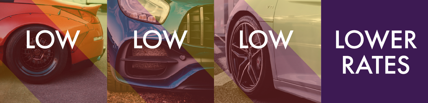 different cards with the words low low low lower rates