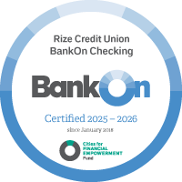BankOn certification seal